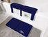 Elbow (22"x11"x1.5") Zugar Land Blue Bath Kneeler and Rest Bundle Cushion Protection for Parents During Baby Bath Tub