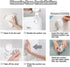 Suction Cup Shower Organizer Basket, Plastic Bath Shelf with Strong Suction Power, Waterproof, Reusable Caddy for