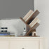 2 UHBC012H YMYNY Tier Tree Bookshelf, Small Bookcase, Modern Wood Book Storage Rack Organizer, Freestanding Book Shelf