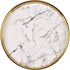 Vanity Tray Round Marble Decorative Tray Catchall Organizer Storage Tray for Perfume Jewelries Cosmetics Vanity Dresser Bathroom Kitchen Counter-top(Dia 8.6 inch) 1 by Decor Trends