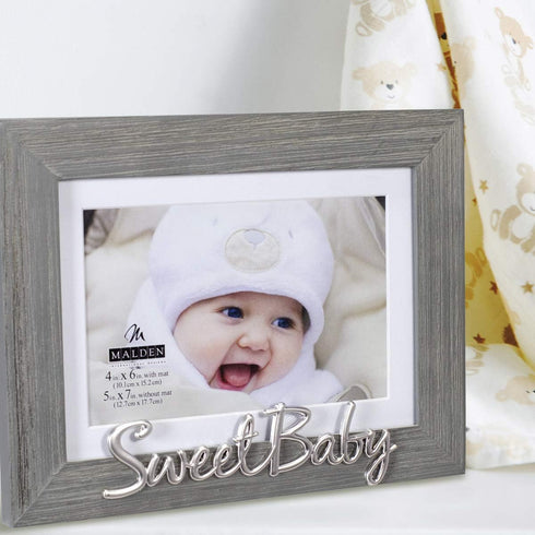 Malden International Designs 3322-46 Expressions Picture Frame, Gray