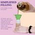 6-Pack 16 oz Bellemain Condiment Squeeze Bottles for Sauces - Includes Funnel, Erasable Marker & Reusable Labels