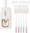 Toothbrush Holder and Toothpaste Dispenser Set, Automatic Toothpaste Squeezer Dispenser, Dispenser Toothpaste