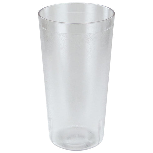 Winco Pebbled Tumblers, 32-Ounce, Clear, Set of 12, Model PTP-32C