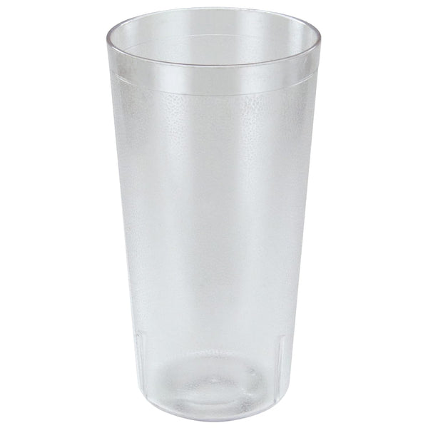 Winco Pebbled Tumblers, 32-Ounce, Clear, Set of 12, Model PTP-32C