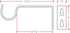Ivilon Fixed Brackets for Curtain Rods - Set of 2 for 1 or 1 1/8 Inch Rods, Antique Black