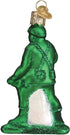 Old World Christmas Glass Blown Ornament, Green Army Man for Christmas Tree
