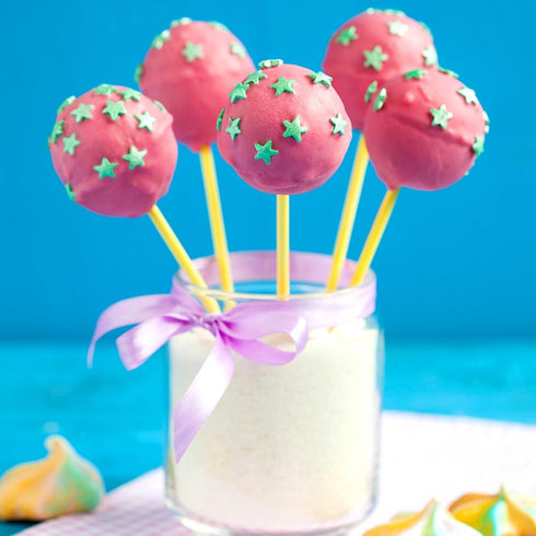300 Pcs Colorful Cake Pops Making Tools, Larger Lollipop Sticks and Clear Bags - Augshy