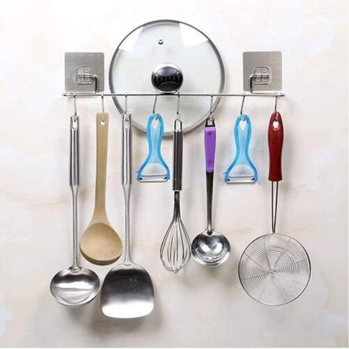 Premium 10-Pack Larger Round S Shaped Hooks, Polished Stainless Steel, Hangers for Kitchen, Bathroom, Garden
