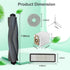 15PC Accessories Parts for Dreametech L10s Ultra, Cleaning Kit Includes 1 Main Brush, 4 Side Brushes, 2 Filters