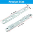 4 Sets 5" Bed Rail Fasteners, Wood Bed Rail Fittings Furniture Bed Frame Hardware