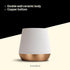 Fellow Joey Double Wall Ceramic Coffee Mug - Refined Matte White, Single 8 oz Cup