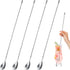 4 Pcs 15.7 Inches Bar Spoon, Stainless Steel Cocktail Stirrer Mixing Spoon for Tall Cups