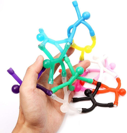 Refrigerator Magnets, 10pcs Mini Man Flexible Fridge Magnets, Cute Rubber for Office Fun