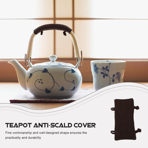 BESPORTBLE Teapot Handle Cover, Teakettle Handle Sleeve, Teapot Cloth