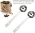 2-Piece Stainless Steel Tablespoon Measure Spoon, Long Handle Coffee Scoop (Silver, 15ml)