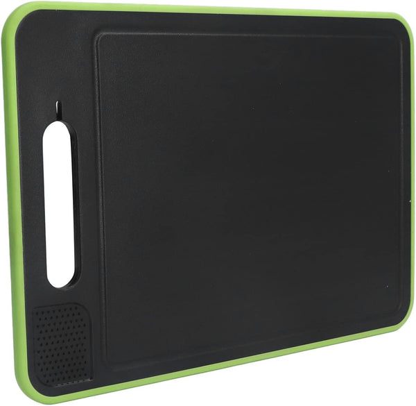 Multifunctional Doublesided Cutting Board, Non-Slip Aluminum Alloy with Kitchen Knife Sharpener