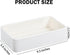 PU Leather Valet Tray Organizer, Small Nightstand Organizer Bedside Desktop Storage for Womens and Men, Perfume Trinket