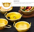 Yardwe Korea Ramen Pot, Fast Noodles Cooking Pot, Aluminum Ramyun Pot with Handles, for Soup, Curry, Pasta