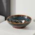 Bowl,10.2" Counter, Counter Ceramic Fruit Decorative Bowl, Large Fruit Bowl for Kitchen Pedestal Bowl, Kitchen Dcor