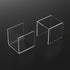 3 5''x6''x7'' Sezanrpt Clear Acrylic Risers pcs, Square Acrylic Food Display Stands Tabletop, Display Shelf
