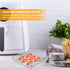 Square Air Fryer Rack, 3 Layer Stainless Steel Stackable Dehydrator Rack with Anti-Scalding Clip, Air Fryer Accessories