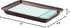 iDesign Metal Vanity Tray, Non-Slip Guest Towel Board for Cosmetics, Makeup, Jewelry, Keys, Bathroom, Kitchen, Office,