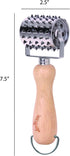 Style Asia Jim Beam JB0150 Vintage Style Rolling Meat Tenderizer, Silver