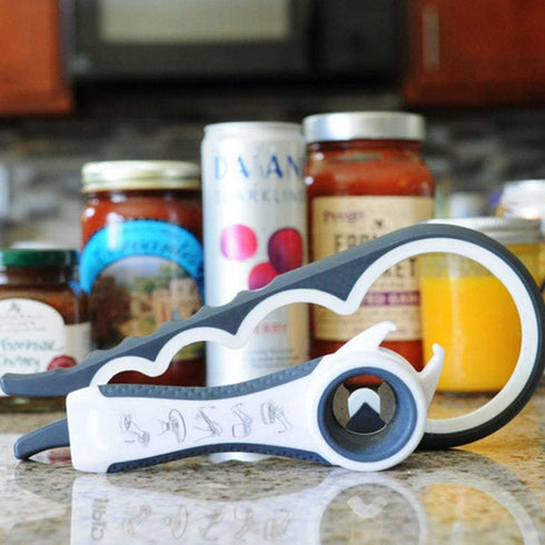Maxracy Easy-Twist Jar Opener for Weak Hands & Arthritis - Versatile Bottle and Jar Openers