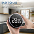 Digital Kitchen Timer, 3.8'' Large LED Display Countdown Countup Timer, Timer for Kids, Classroom Magnetic Timer, Adjustable Volume, Brightness, Easy for Cooking/Study/Office/Exercise (Smooth Knob) by Secura Home