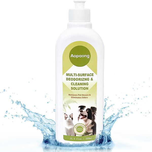 Multi-Surface Floor Cleaning Solution | Household Floor Cleaner for All Robot Vacuums, 16.9Fl Oz/500ML