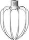 Heavy Duty Whisk Attachment for KitchenAid, 5QT Bowl-Lift Stand Mixers, Extra Thick Stainless Steel Wire Whip for Fast