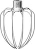 Heavy Duty Whisk Attachment for KitchenAid, 5QT Bowl-Lift Stand Mixers, Extra Thick Stainless Steel Wire Whip for Fast