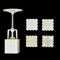 DIY Moon Cake Mold - TwoS Mooncake Fodant Gift Baking Tool (Square 4 Set)