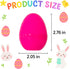 Celmuron 30Pcs 2.76'' Colorful Easter Eggs | Bright Fillable Plastic Eggs for Easter Egg Hunt, Party Favors, Classroom