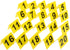 Scene Markers, 20pcs Digital Desk Game Number Marker Table Number Plates for Multifunctional Use