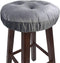 Augld Bar Stool Cushion Soft Velvet Padded Round Stool Cover 14" Velvet