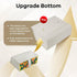 QUISBE (Cream-1 Pack) Disposable Hand Towel Box Cover Compatible with Kleenex Disposable Paper Hand Towels, Leather