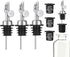 KIBARTOL 3 Pack Olive Oil Pour Spout with Adapters, Oils Pourer for Olive