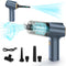 Handheld Vacuum Cleaner 12000pa, 2-in-1 Car Vacuum and Air Duster, Cordless Mini Vacuum with LED Light and