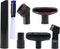 7 Piece Shop Vacuum Attachments Brushes Kit, 1-1/4 inch & 1-3/8 inch Vacuum Cleaner Accessories