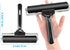 Yorwe Rubber Roller, Brayer for Anti Skid Tape, Print, Ink and Stamping Tools (2.5 & 4 & 6-Inch, Black)