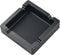 Large Black Cigar Ashtray for Cigarettes, Dual-use Unbreakable Silicone Ashtray for Outdoor/Indoor Home Decor