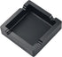 Large Black Cigar Ashtray for Cigarettes, Dual-use Unbreakable Silicone Ashtray for Outdoor/Indoor Home Decor