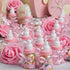 MACTING 2 Dozens Candy Box with 5 Pcs Artificial Flower Rose, 3.5 Inch Feeding Bottle for Baby Shower Favor Gift