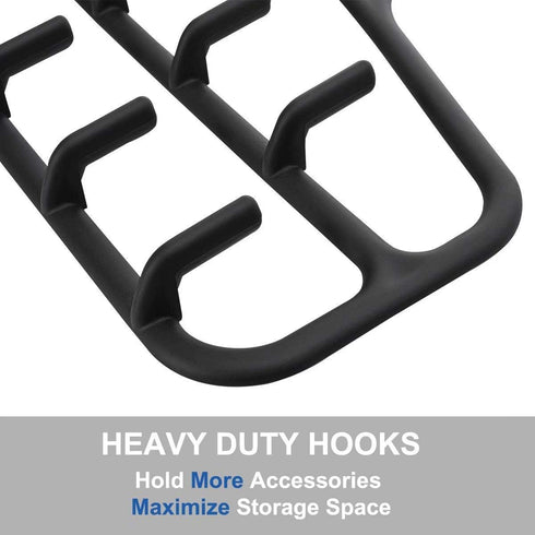 FairyHaus Belt Hanger Organizer 2 Pack, Non Slip Tie Rack Holder, Durable Hanging Closet Accessory Hooks