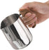 uxcell 20oz/600ml Stainless Steel Milk Frothing Pitcher Jug with Handle for Home Cafe Bar Restaurant, Silver