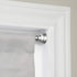 KXLIFE 2 Pack Decorative Tension Curtain Rod, 1/2-inch Nickle Drapery Rod for Window, (36-60 Inches)