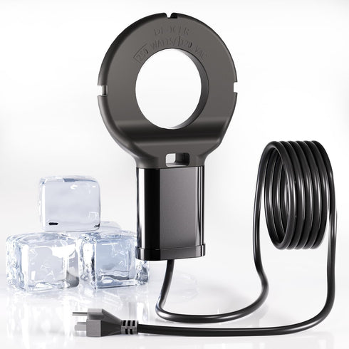 2PCS 250 Watt Bird Bath De-Icer with Thermostat, Cast Aluminum Submersible Chicken