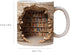 3d 3D Bookshelf Mug - Effect Books Mugs, Creative Space Design Multi-Purpose Mugs, Book Lovers Coffee Mug, Gifts